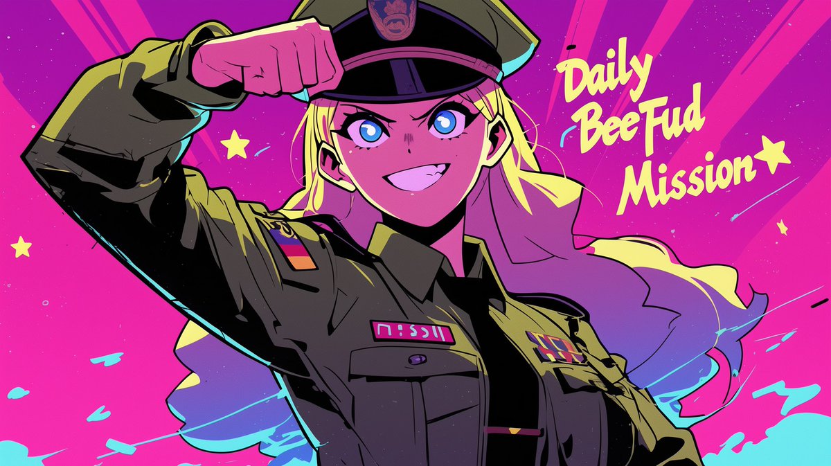 BeeFudDevTeam's tweet image. How much have you earned with the Daily $BFUD Missions? 

Ca - 21yivf2iVBvPzYraoxeFD4h1SMhUVU9b1U2hEJdMpump