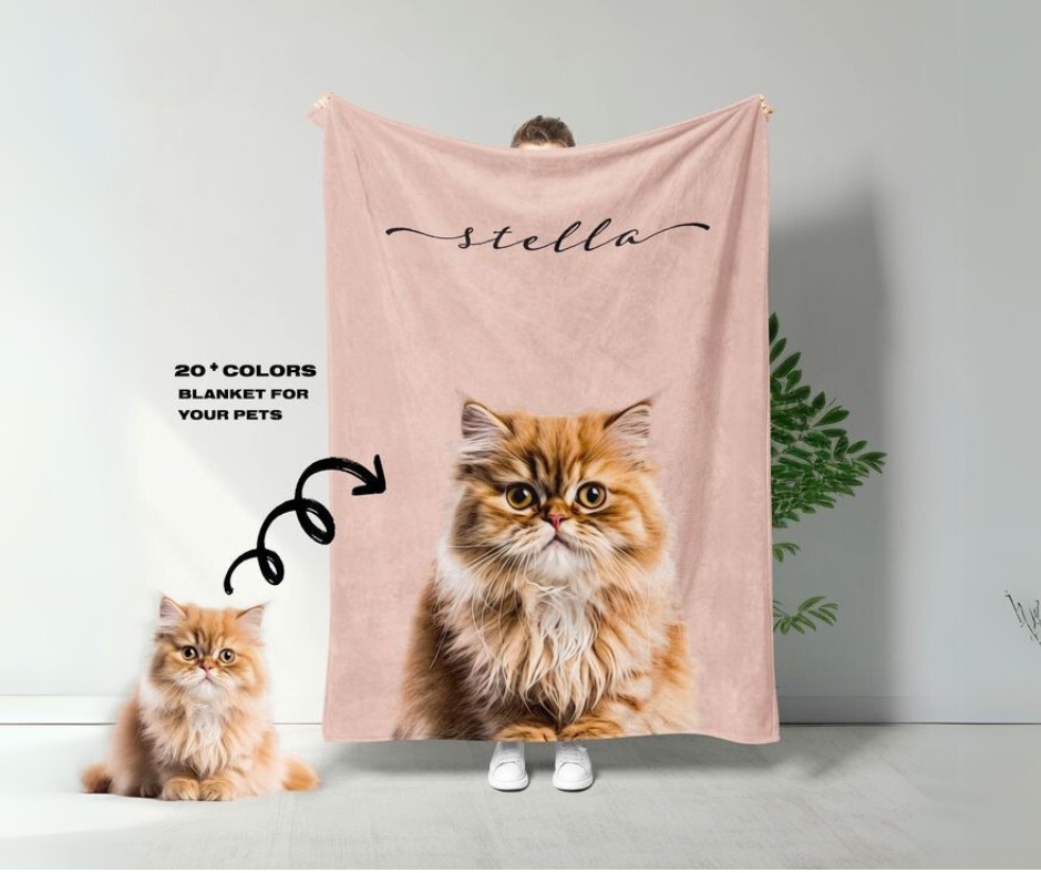 markwithout8's tweet image. Cuddling with this blanket feels like holding [Pet's Name] close—because they are more than a pet, they are family.
.
.
#coolcustomize #Pets #cats #dogs #customise #giftideas #ValentinesDay #FortBragg  #SenatorKennedy #Colorado #neworleansattack #eliezermolina  #blanketsandwine