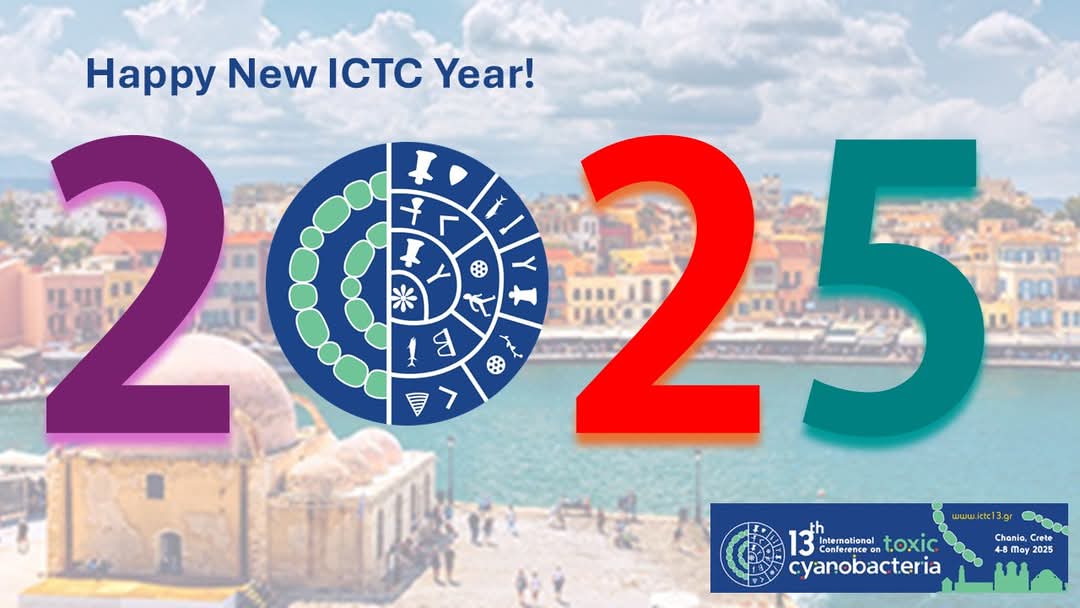 Happy New Year to Everyone! This is the year that will bring us all together in Crete, Greece for the 13th ICTC! 

The clock is ticking, we are excited! 

Don't forget: the final deadline for abstracts and grants is January 10th!

#cyanobacteria #conference