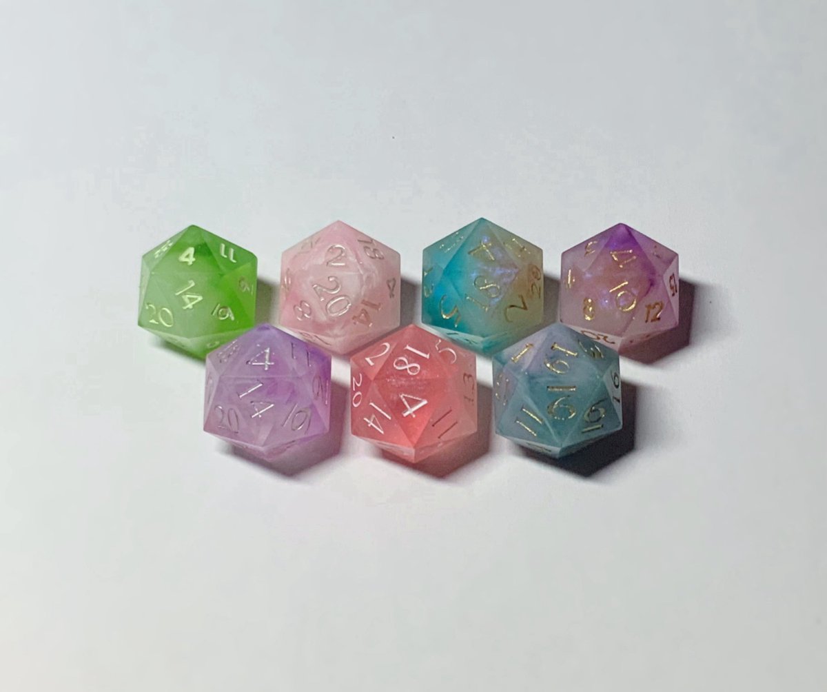 3rdcaster's tweet photo. D20s

#ttrpg #dice #dnd https://t.co/wjkYeCv1ln