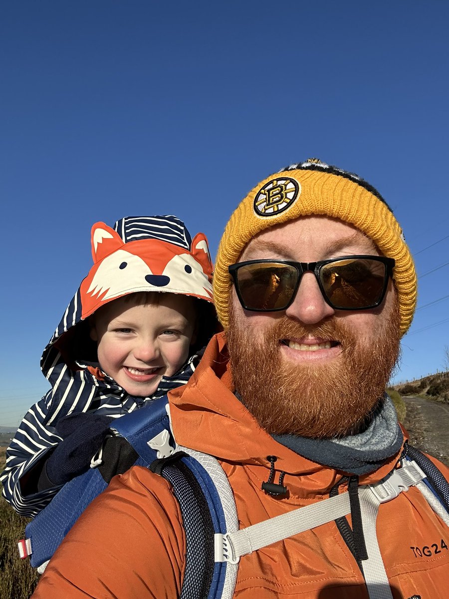 Dad and lad day.