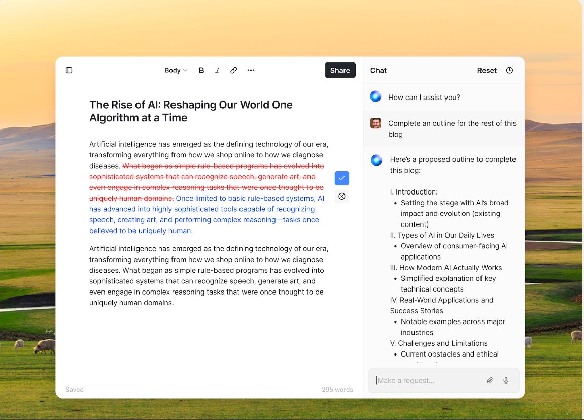 Hyperwrite_AI's tweet image. HyperWrite AI is your intelligent writing assistant, designed to help you create faster, write smarter, and express your ideas with ease.
💡 Key Features:
✍️ Craft emails, essays, and more effortlessly.
🔍 Enhance clarity and creativity in every word.