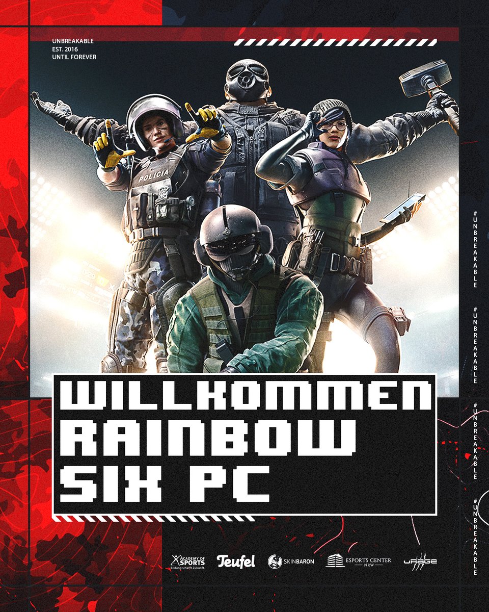 Entropy (@entropygaming) on Twitter photo Herzlich willkommen #R6-PC! Wir freuen uns direkt zu Anfang des Jahres unser neues #RainbowSixSiege PC-Team begrüßen zu dürfen! 🎉
🇩🇪 @skadibski
🇹🇷 <a href="/Froxxy4/">Fr0xXy</a>
🇩🇪 <a href="/ShugiiR6/">Shugii</a>
🇩🇪 <a href="/D7_r6s/">D7</a>
🇩🇪 <a href="/SlashToribash/">SLASH</a>
<a href="/TeufelAudio/">Lautsprecher Teufel</a> | <a href="/SkinBaronDE/">SkinBaron.de</a> | @urage_gaming Herzlich willkommen #R6-PC! Wir freuen uns direkt zu Anfang des Jahres unser neues #RainbowSixSiege PC-Team begrüßen zu dürfen! 🎉
🇩🇪 @skadibski
🇹🇷 <a href="/Froxxy4/">Fr0xXy</a>
🇩🇪 <a href="/ShugiiR6/">Shugii</a>
🇩🇪 <a href="/D7_r6s/">D7</a>
🇩🇪 <a href="/SlashToribash/">SLASH</a>
<a href="/TeufelAudio/">Lautsprecher Teufel</a> | <a href="/SkinBaronDE/">SkinBaron.de</a> | @urage_gaming