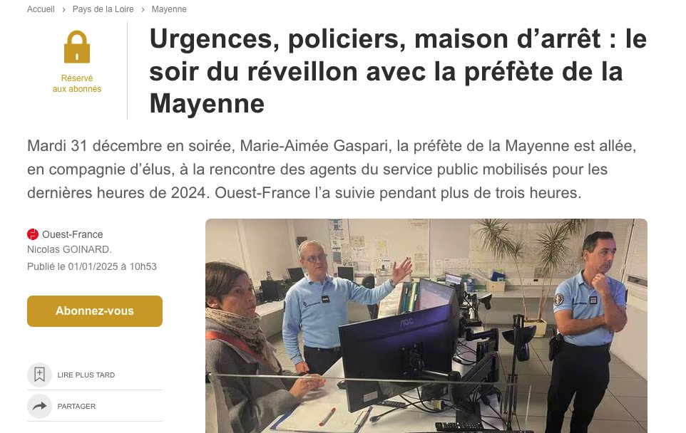 GiletBlancSante's tweet photo. Extrait choisi : "Une médecin, sénior, reçoit la préfète quand soudain, elle s’effondre en larmes. « Tout le monde craque », dit-elle"

@Prefet53 @MagGaspari quelle a été votre réaction ?

https://t.co/jPsyAlJsP3 https://t.co/Gv4gjCAOAK