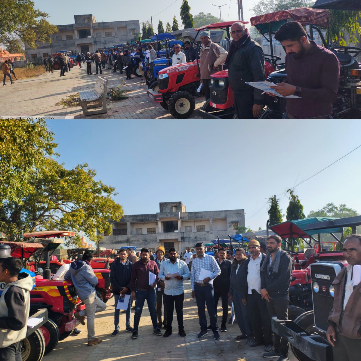 રાજકોટ જિલ્લાના લોધીકા તાલુકાના ખેતીવાડી વિભાગ દ્રારા AGR -50 યોજના માં ટ્રેકટર ઘટક ની વિસ્તરણ અધિકારી તથા ગ્રામસેવકો દ્વારા વેરિફિકેશન કરવામાં આવ્યું<a href="/RaghavjiPatel/">Raghavji Patel</a> <a href="/GujAgriDept/">Gujarat Agriculture, Farmer Welfare & Co-op. Dept.</a> <a href="/DDORAJKOT1/">District Panchayat Rajkot</a> <a href="/CollectorRjt/">Collector Rajkot</a> <a href="/DaoRajkot/">DAO Rajkot</a> @RajkotInfo <a href="/Dhaval_R_C/">Chandravadiya. Dhaval. R.</a> <a href="/dhoraliya_r/">R S Dhoraliya</a> <a href="/krishnadaka1997/">Mungalpara Krishna</a>