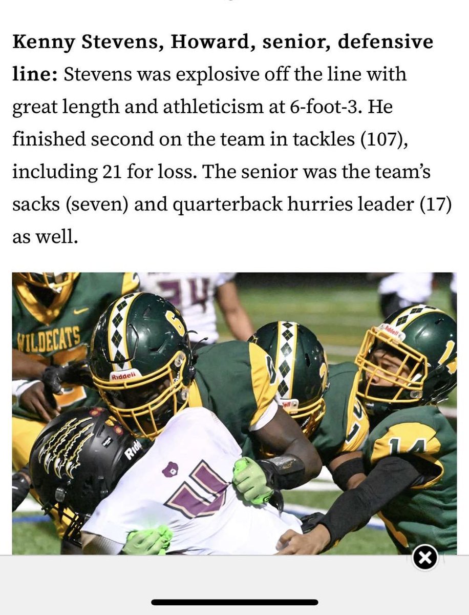 Extremely blessed to be selected 1st Team all county! 
#edge #Recruiting