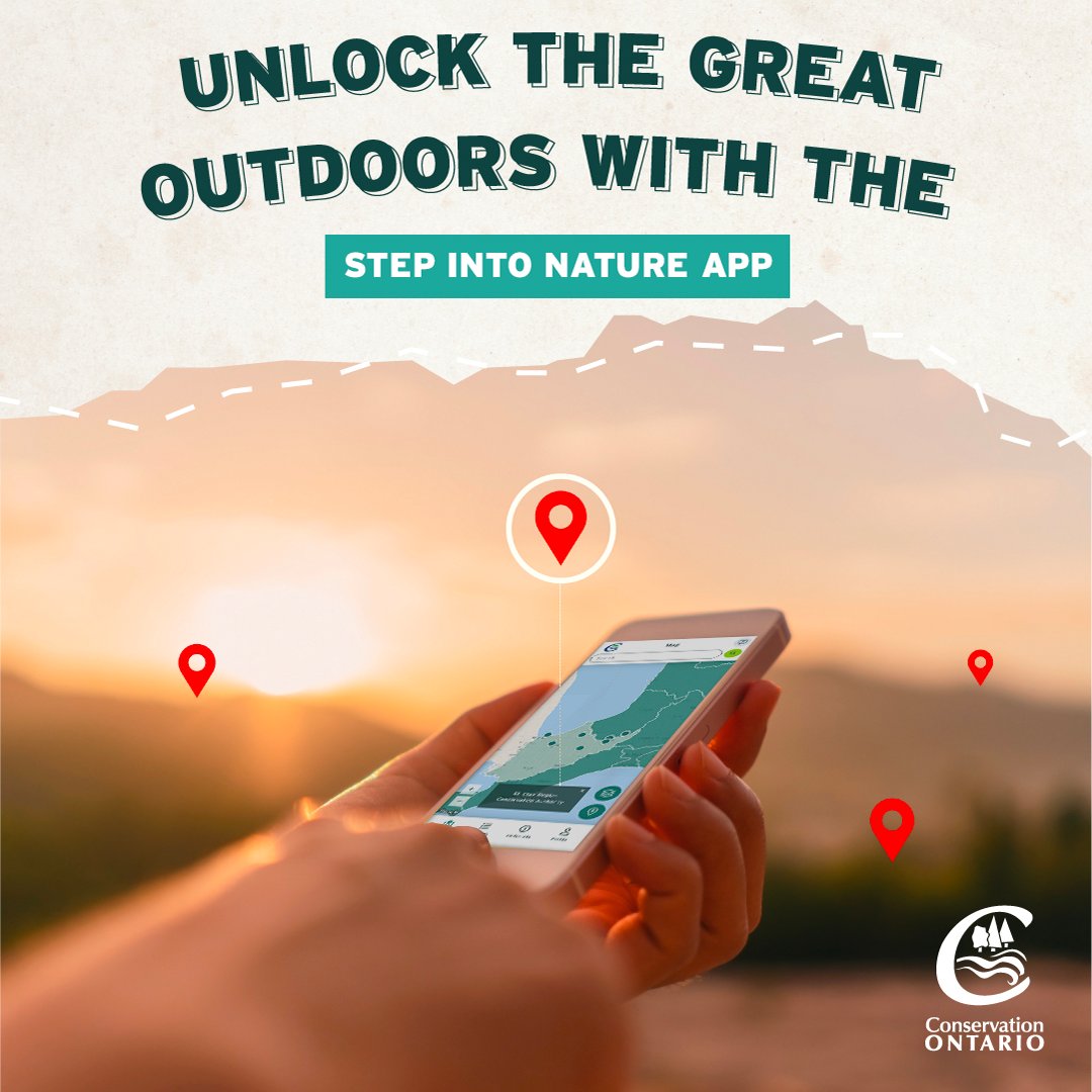 Conservation Ontario (@conont) on Twitter photo Our new Step Into Nature App comes with an interactive map feature to help you explore stunning landscapes and plan your outdoor adventures with ease.๐ณ
Download now & unlock the map to start your adventures! Available on the App Store & Google Play.๐ฑ๐ ontarioconservationareas.ca/step-into-natuโฆ Our new Step Into Nature App comes with an interactive map feature to help you explore stunning landscapes and plan your outdoor adventures with ease.๐ณ
Download now & unlock the map to start your adventures! Available on the App Store & Google Play.๐ฑ๐ ontarioconservationareas.ca/step-into-natuโฆ
