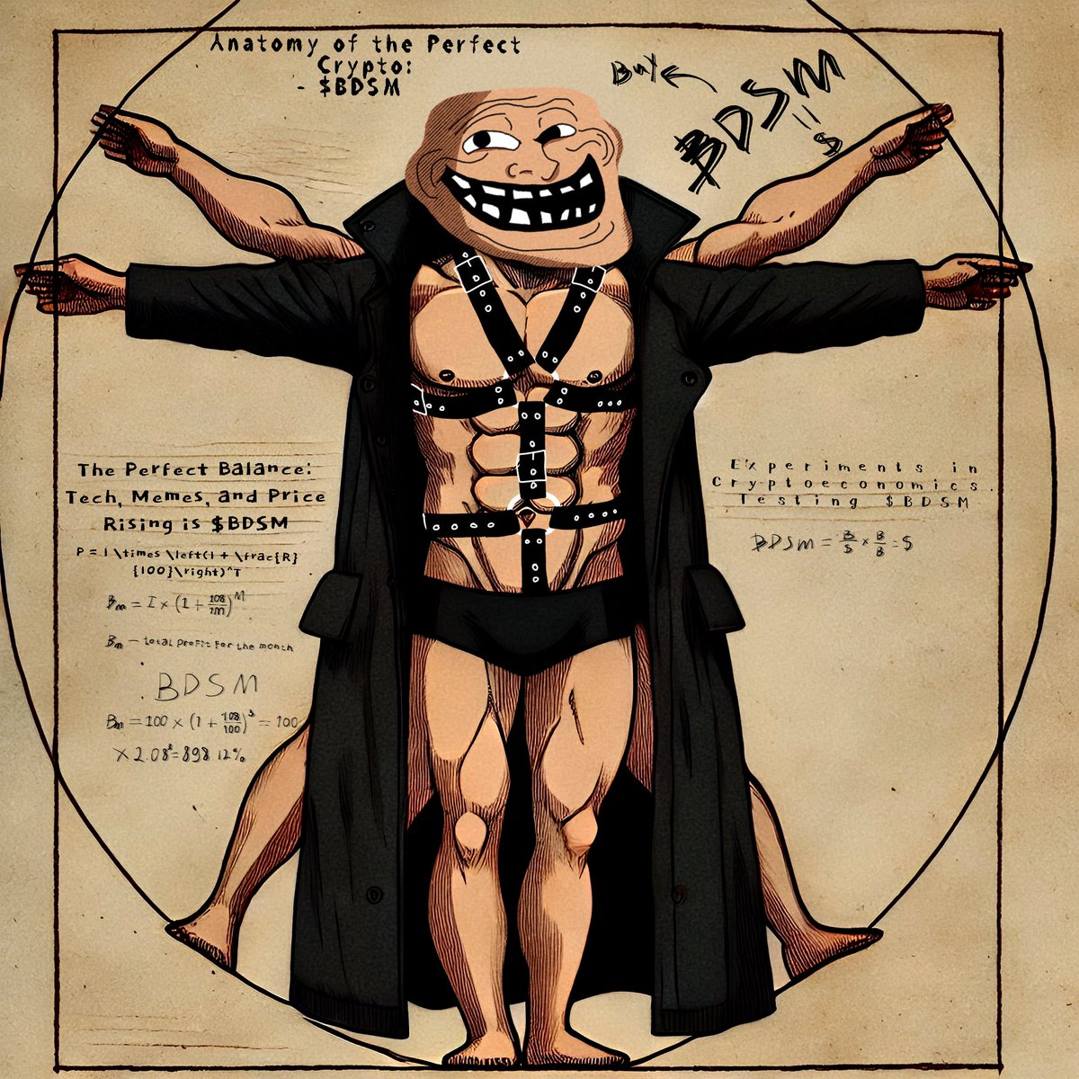 BDSMdotmoney's tweet image. Perfection in every detail.
$BDSM – the master of the crypto game💪🚀