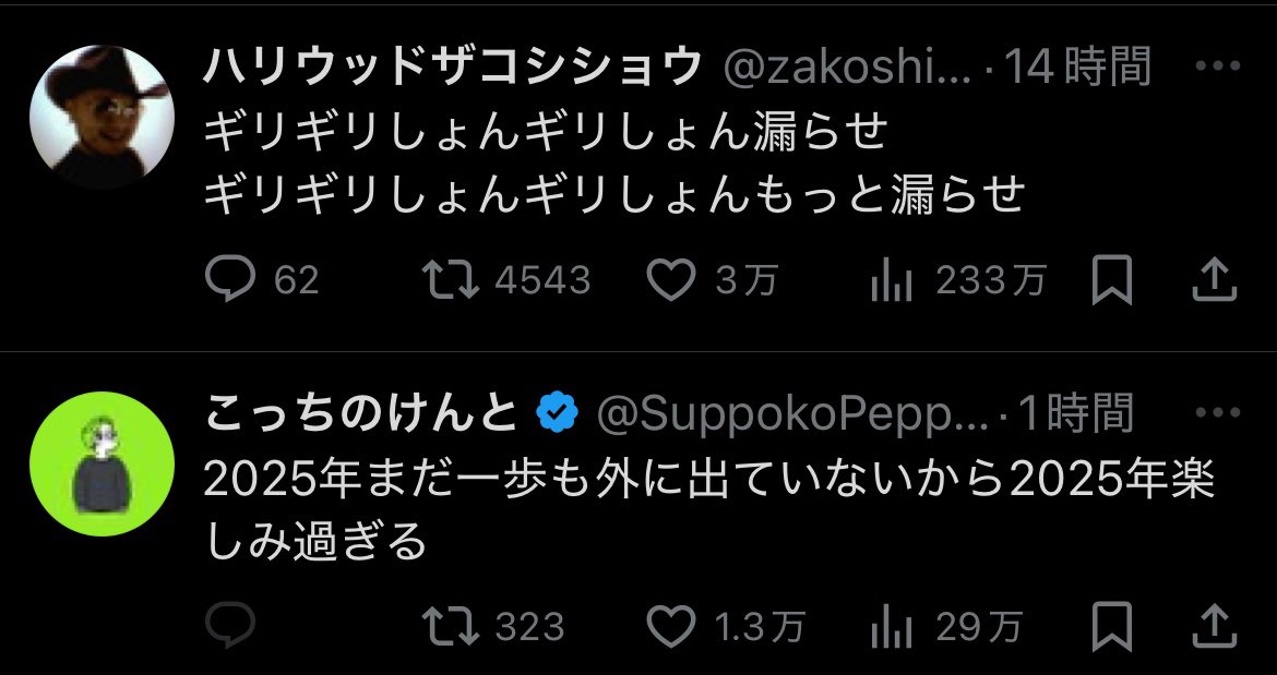 nihilMarshtomp's tweet photo. こっちのけんとの2025年、先が思いやられる https://t.co/5UHZJey5II