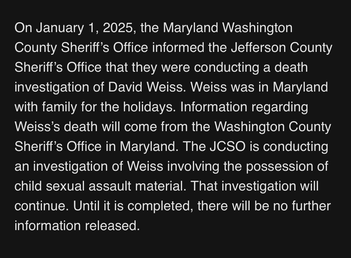 New information relates to criminal investigation of former Jeffco Chief of schools  cbsnews.com/amp/colorado/n…