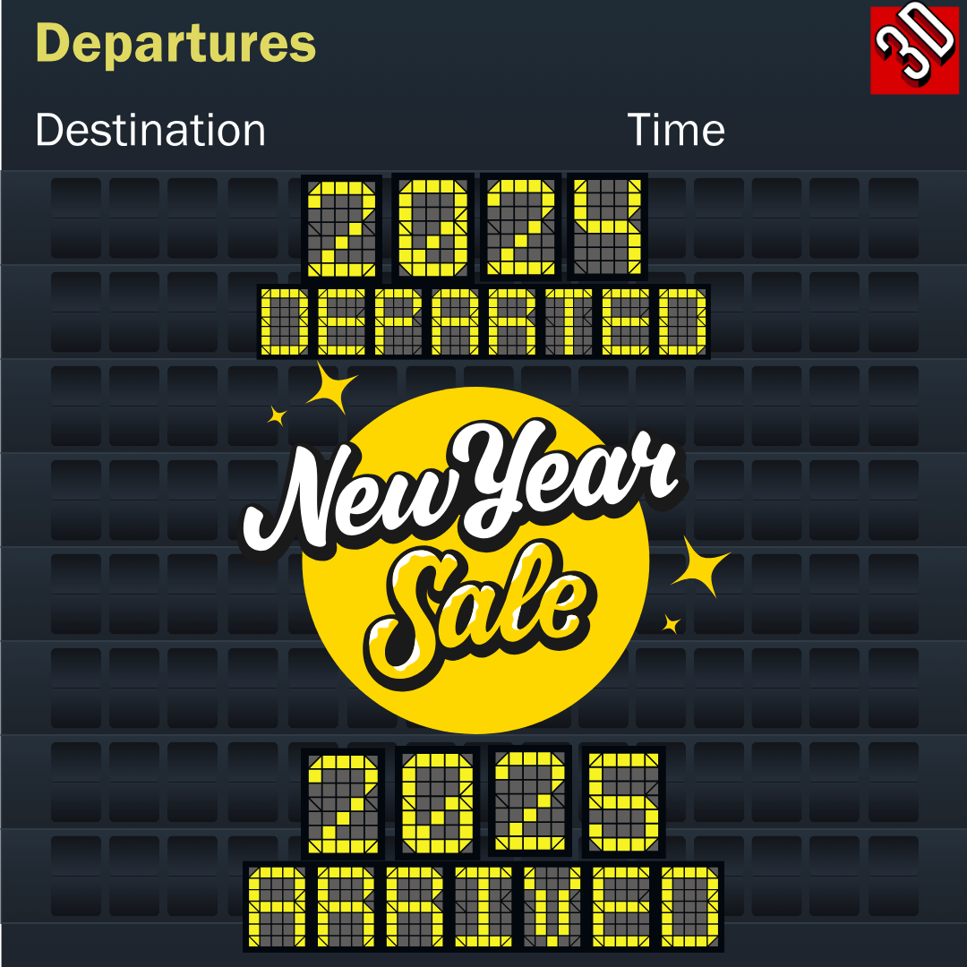 3dprintingcan's tweet image. ✈️ FINAL BOARDING CALL to take advantage of these deals!

🛒: 3dprintingcanada.com/pages/new-year…

#3DPrinting #3DPC #3DPrintingCanada #Holiday #HappyHolidays #Holidays #NewYear #NewYear2025 #NewYears