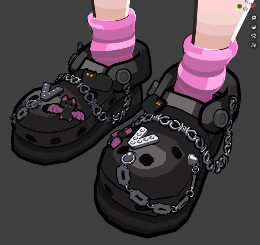 fr0hst's tweet photo. #3d fan #art of my wife's #NewYear  outfit! #blender #b3d #3dart #characterdesign #indiedev #Crocs https://t.co/6nla5srse3