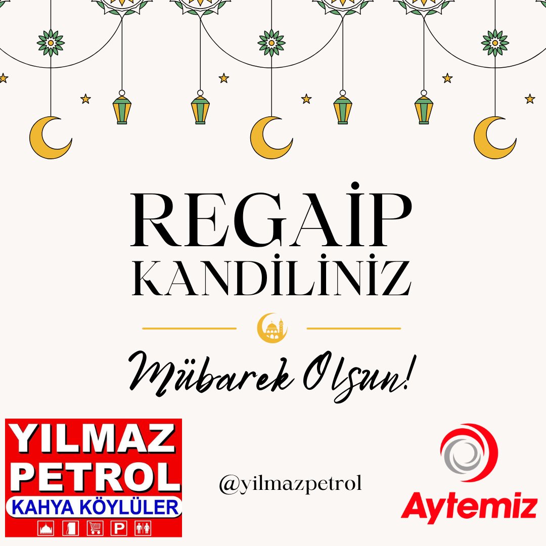 Kandiliniz Mübarek Olsun...
AYTEMİZ