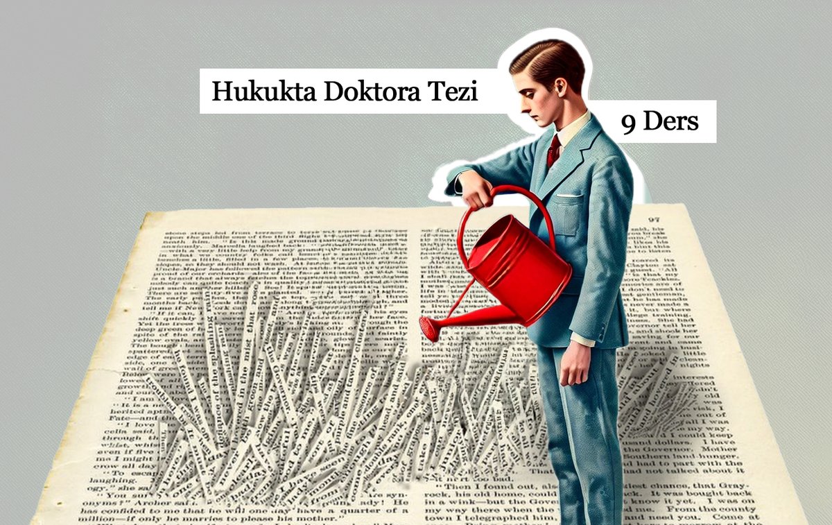 2025'in ilk yazısı 🟡 Doktora tez araştırma sürecinden çıkardığım 9 ders: sinerjik.org/2025/01/hukukt…
...
#2 Araştırma sorusunu bir turnusol kağıdı olarak kullanmak
#4 Yazmaya erken başlamak ve yeniden yazmak
#6 Daha çok konuşan bir doktora tezi yazmaktan kaçınmak
...