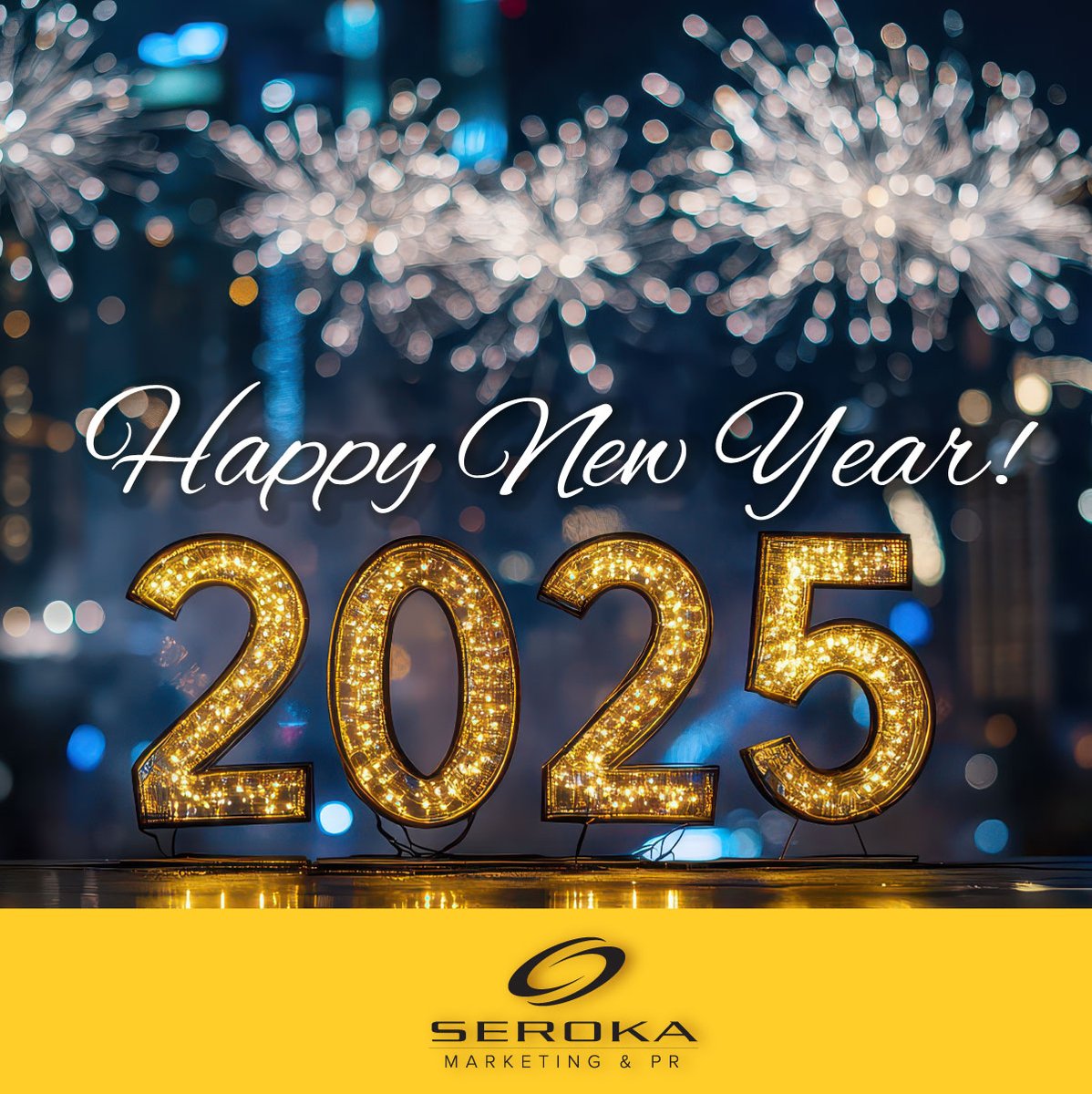 seroka's tweet photo. Wishing everyone a happy, healthy, and prosperous new year from the Seroka team! https://t.co/8aqgEJOkos