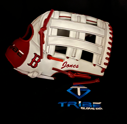 TribeGloveCo's tweet photo. More @BallardSoftball players and one-of-a-kind glove designs that need to be highlighted. Great work @lydia_bland15 @noragivan9 @SyriJones6! @BaseballBruins #GoBruins https://t.co/VMc7UQa5Su