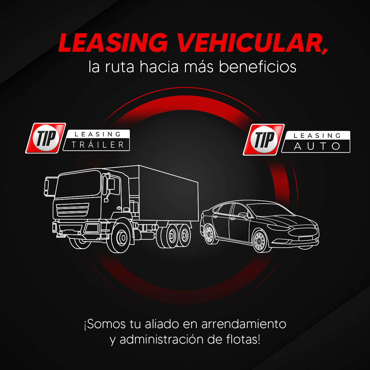 TIPMexico's tweet image. Arrendamos desde una unidad hasta una flota completa, adaptándonos a tus necesidades. ¡Pon tu empresa en movimiento y acelera hacia el éxito en 2025! 🚗 #TIPMéxico #TIPAuto #TIPTráiler