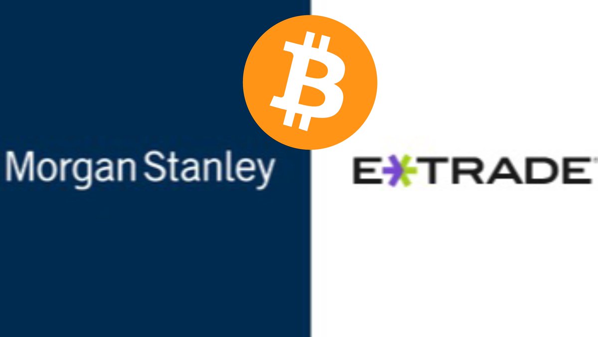 JUST IN: 🇺🇸 Morgan Stanley’s E*Trade exploring #Bitcoin and crypto trading launch - The Information

E*trade has 5.5 million retail accounts and 2m corporate accounts. 🔥