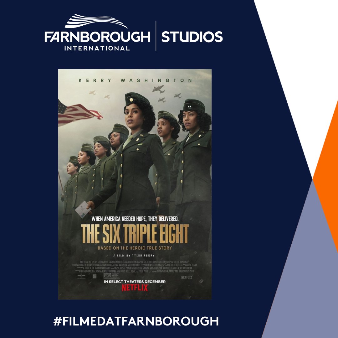 🎥 #FilmedAtFarnborough: The Six Triple Eight is now on Netflix! This inspiring WWII story of the all-Black, all-female 6888th Battalion was filmed here on Feb 12-13, 2023. 🙌

Don’t miss it! tinyurl.com/bdz5k82p✨

#TheSixTripleEight #Netflix #WWIIHistory #WomenInHistory