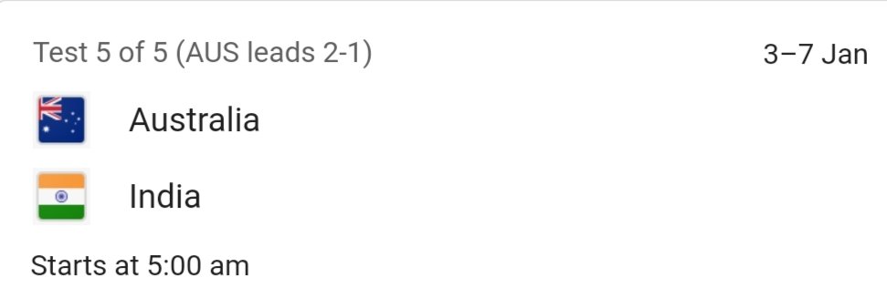It’s not over until it’s over, and this series isn’t done yet. Let’s trust Team India to fight back and level it in Sydney tomorrow. We’re with you, always 🇮🇳 #indvsausTestseries #TeamIndia #SydneyTest