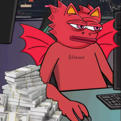 flamecoinvip's tweet photo. 💻 Just another boring day... making stacks.
$FLAME doesn’t stop burning. #Fueltheflame. 🔥

#Crypto #FLAME #Solana #Meme https://t.co/Y09I87sljE