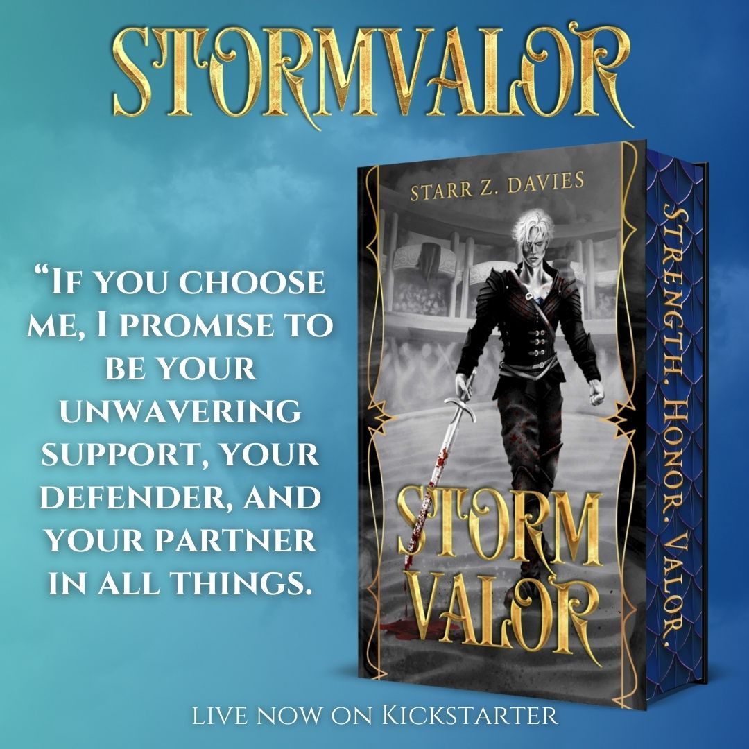 SZDavies's tweet photo. 😍 Gah! I love Aethan Starkling soooo much! He knows just what to say to steal a girl's heart 💗 

Preorder https://t.co/QmxJbUgfSW

#stormvalor #noblebright #earlyrelease #coming soon #fantasybooks #fakerelationship #friendstolovers #slowburnromance #spicyromance https://t.co/KnCAkdJIb7