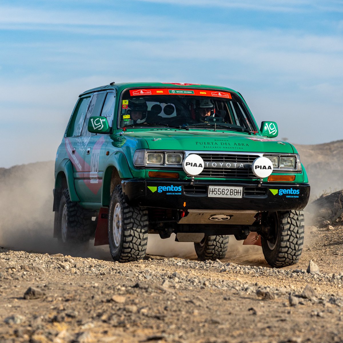 🟢 DAKAR CLASSIC // 03-17.01

We are ready to hit the desert dunes once again with our Toyota and face one of the toughest races in the world!

We will be competing in the challenging H3 category, which will push our crew and car to the very limit throughout the 12 Stages.

🐼👊
