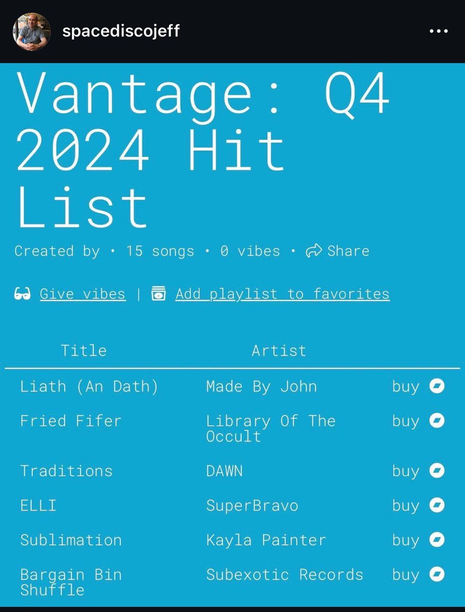 LanguageField's tweet image. Nice to see the @weareUNE  #remix of @LanguageField  track Thoth Focus’ in #spacediscojeff Bandcamp Hit List for 2024

bndcmpr.co/b6500433

The album ‘Language Field- Reworks’ is available from @bleep @boomkatonline  etc as well as @Bandcamp 

#newmusic2025 #electronicmusic