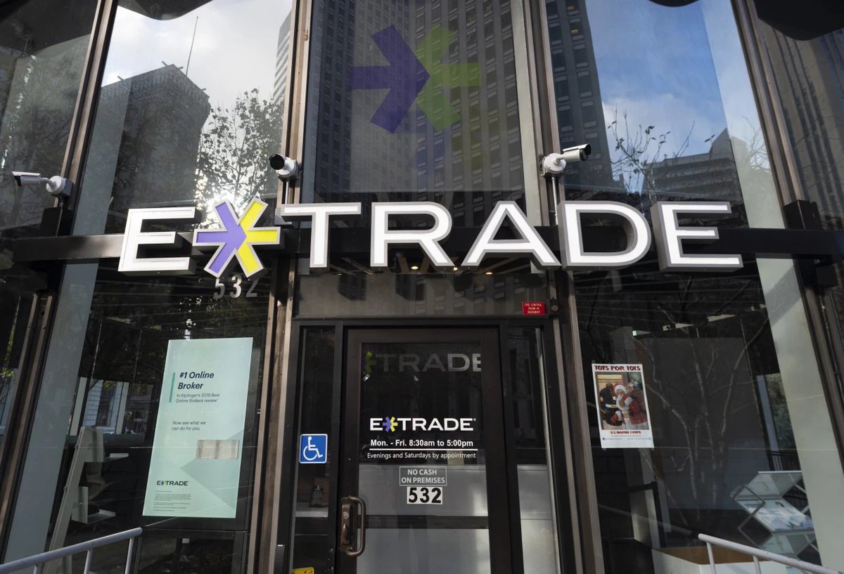 Morgan Stanley $MS owned E-Trade is exploring adding crypto trading to its  platform - The Information