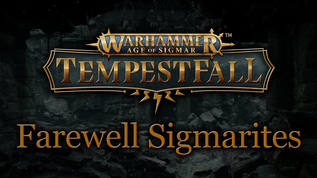Starting January 10th 2025 Warhammer Age of Sigmar: Tempestfall will be delisted from all platforms—Meta, Steam, and Viveport—as our licence reaches its conclusion.

More info here: store.steampowered.com/news/app/13371…

Thank you for being a part of this journey!