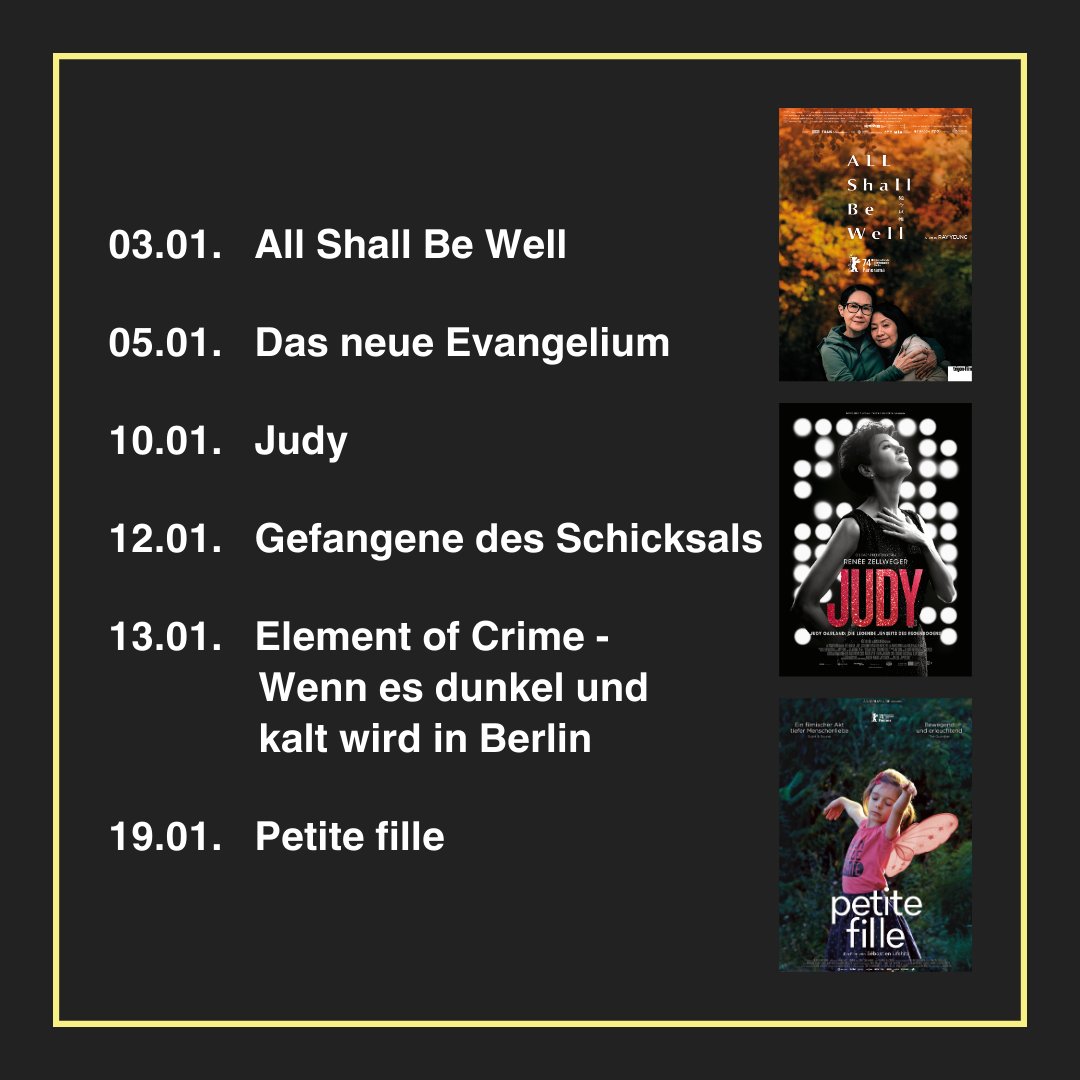 film_ingo's tweet photo. Neues Jahr,  neue Filme. Diese Neustarts erwarten euch im Januar bei filmingo. Auf  welchen Film seid ihr am meisten gespannt? 🎥👀

#filmingo #streaming #filmstarts #comingsoon #arthouse https://t.co/cjWm8nNK1o