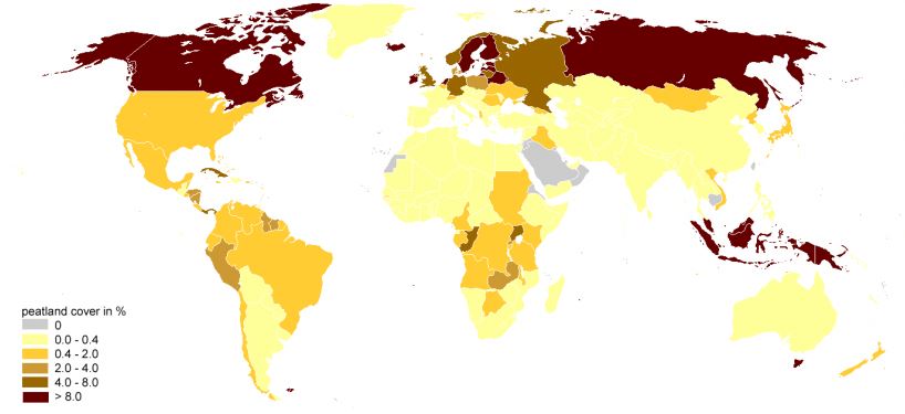 Peatlands are a type of wetlands which are among the most valuable ecosystems on Earth but when damaged are a major source of greenhouse gas emissions.

Restoring them can help combat #ClimateChange.