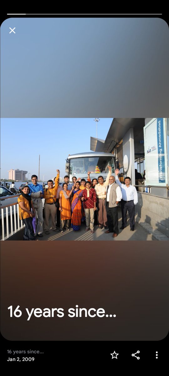 Triala on Ahmedabad Janmarg Corridor. This day, 16 years ago...