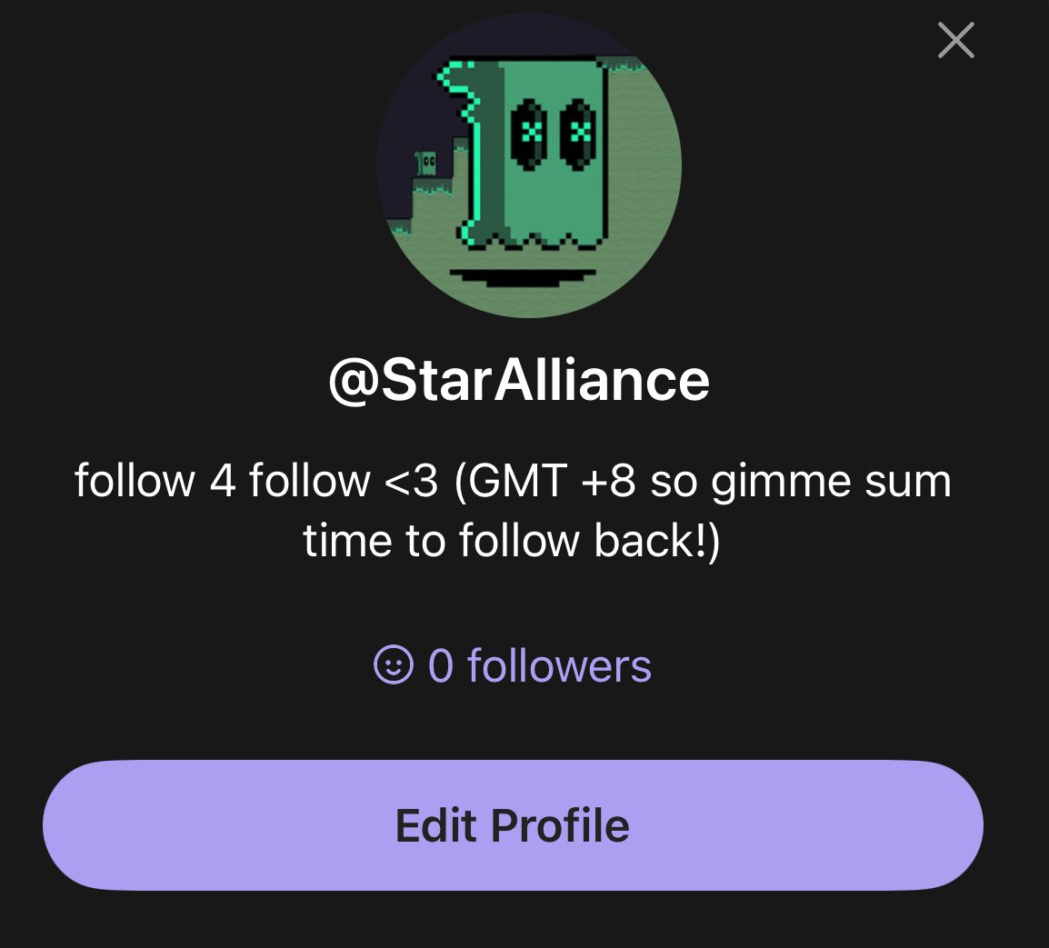 gather tgt small accounts 

let’s get each other to 10…then 20..then 100 followers tgt 👊