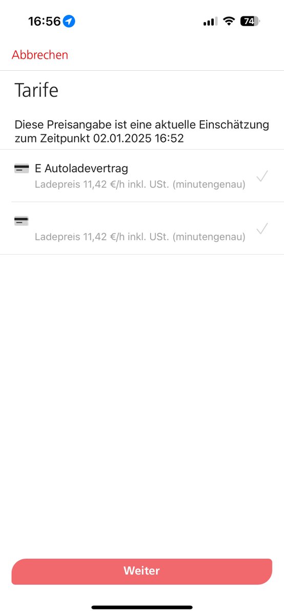 Corni22250366's tweet photo. This should be illegal, price change for Partner roaming networks 11,52€/h AC charging!!!! Was 4€/h before for same charging station (Was different for all providers before, now just madness) Thanks #SalzburgAG #BEOE. @electricfelix @Electric_Maik https://t.co/63jPPlFrwd