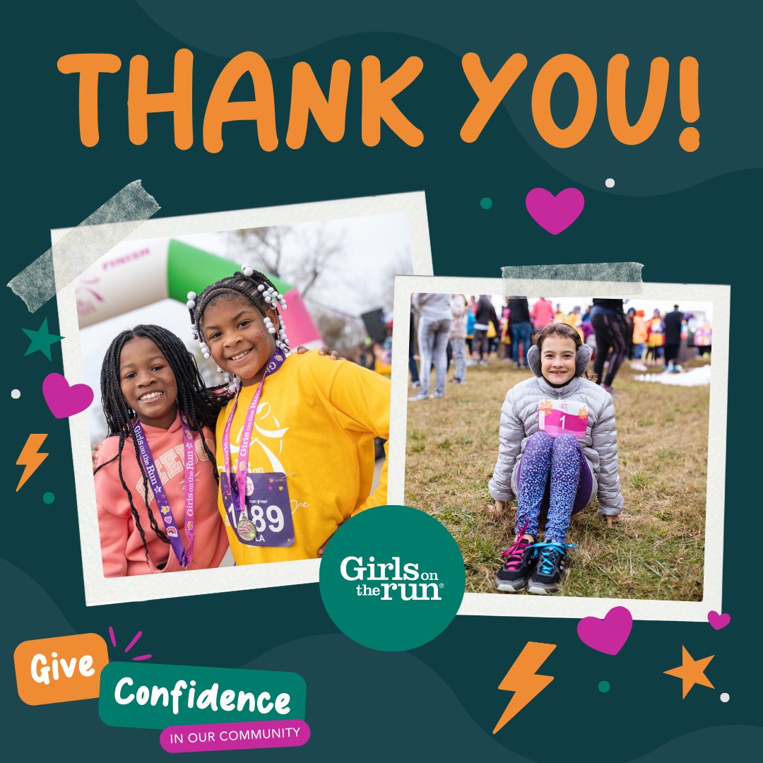 Thanks to our incredible supporters, the future is bright for Girls on the Run Worcester County! 💖 Let's get ready to kick off the new year! 

Your generosity empowers girls to live joyful, healthy, and confident lives. Thank you for making a difference!