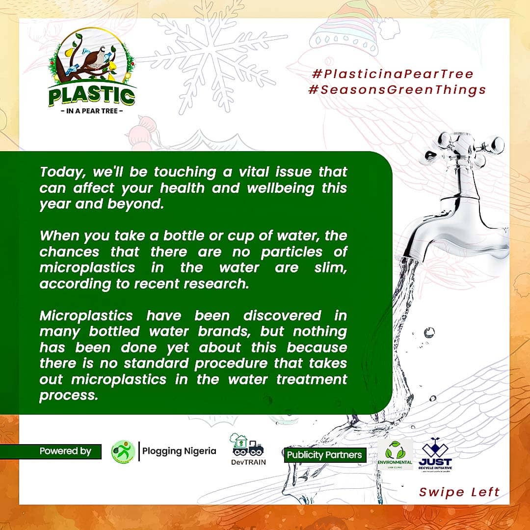OluwasonaPa's tweet photo. DAY 1οΈβ£2οΈβ£/1οΈβ£4οΈβ£
ELEVEN PIPES A-LEACHING
You certainly don't get a "leach notice" from plastic pipes when they begin
to poison drinking water with microplastics and other chemicals. π±
Which
is why it's better to use sustainable alternatives from the onset.
#PlasticInaPearTree https://t.co/nAmmdVV3Qb