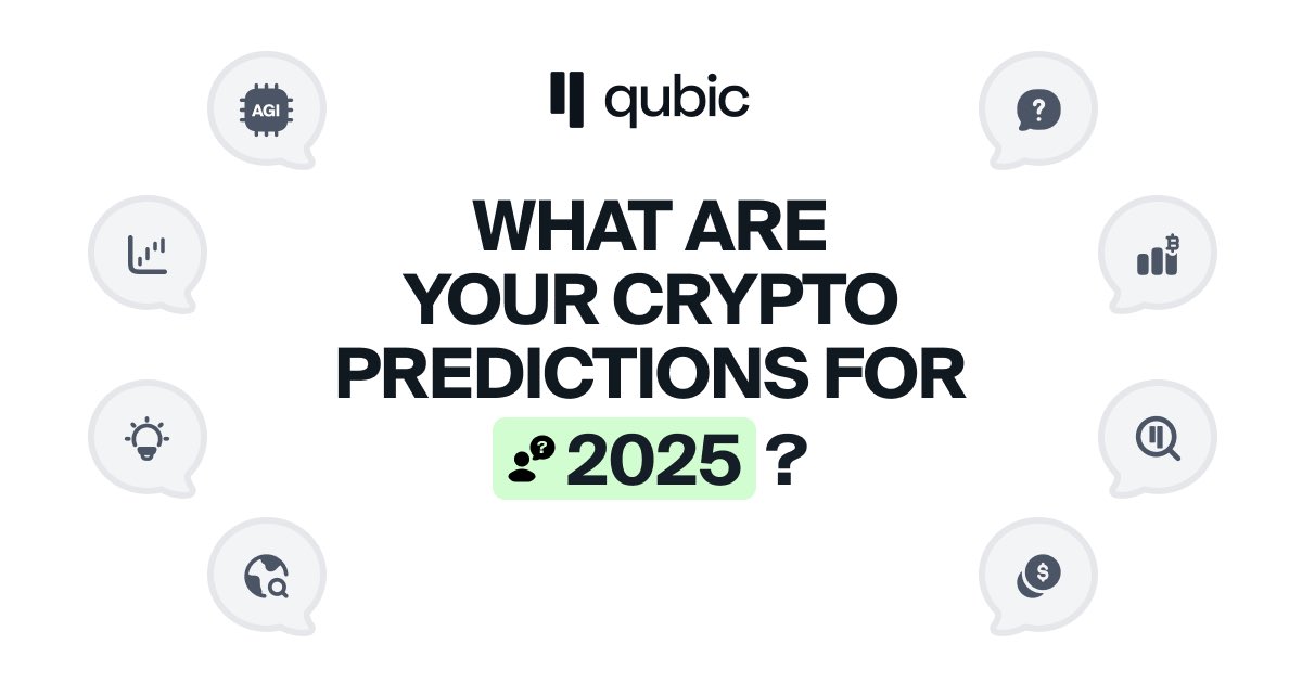 We know you are all excited for 2025 and what it might bring. We are too!! 🎇🎇

Let us hear your crypto predictions for this year below 👇