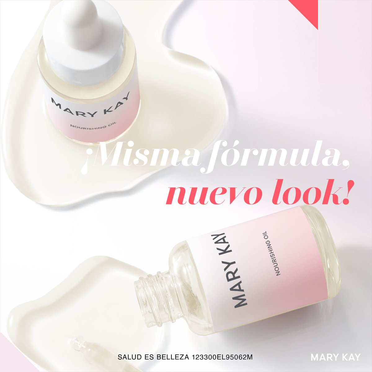 Prepárate para brillar con nuestra fórmula del Aceite Nutriente Mary Kay®, ahora en un nuevo empaque. 💧✨ ¡Experimenta el glow con tan solo 2 o 3 gotas! 🌟​

Consíguelo en marykay.com.mx​

#MaryKayDeMéxico