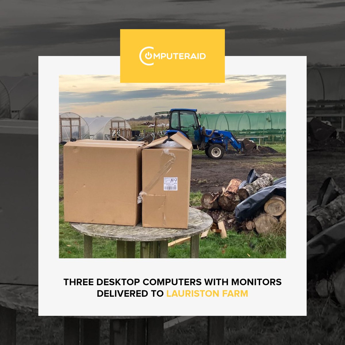Computer Aid (@computer_aid) on Twitter photo Supporting <a href="/CoopEdinburgh/">Lauriston Agroecology Farm</a> in Building a Greener Future 🌱🪴🌳
If you have functioning computers or laptops that you would like to donate, visit our website today:
💛 buff.ly/3WsZFcB
#ComputerAid #LauristonFarm #RegenerativeAgriculture #Donation #ITDonation Supporting <a href="/CoopEdinburgh/">Lauriston Agroecology Farm</a> in Building a Greener Future 🌱🪴🌳
If you have functioning computers or laptops that you would like to donate, visit our website today:
💛 buff.ly/3WsZFcB
#ComputerAid #LauristonFarm #RegenerativeAgriculture #Donation #ITDonation