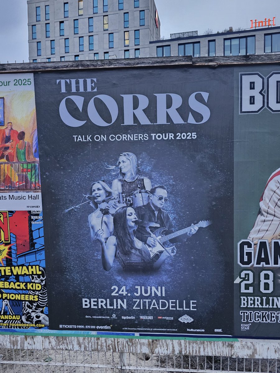 Sean Laverty (@seanlaverty17) on Twitter photo On a break with my wife in Berlin when i came across <a href="/CorrsOfficial/">The Corrs Official</a> poster.  Makes me so proud to come from such a special town like Dundalk.  When  living abroad small things like this make me feel so proud.   Pity no concerts in Frankfurt where I live tho. 😢 On a break with my wife in Berlin when i came across <a href="/CorrsOfficial/">The Corrs Official</a> poster.  Makes me so proud to come from such a special town like Dundalk.  When  living abroad small things like this make me feel so proud.   Pity no concerts in Frankfurt where I live tho. 😢