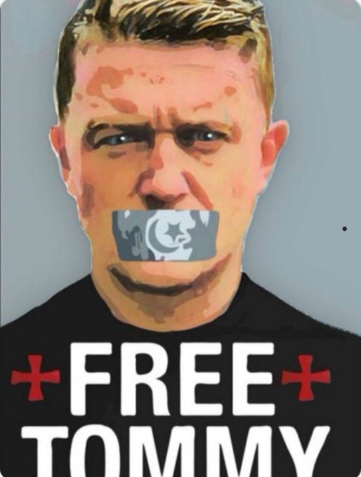Mauve_Rebel's tweet photo. @Keir_Starmer #FreeTommyNow @TRobinsonNewEra https://t.co/efQO1Wij3p