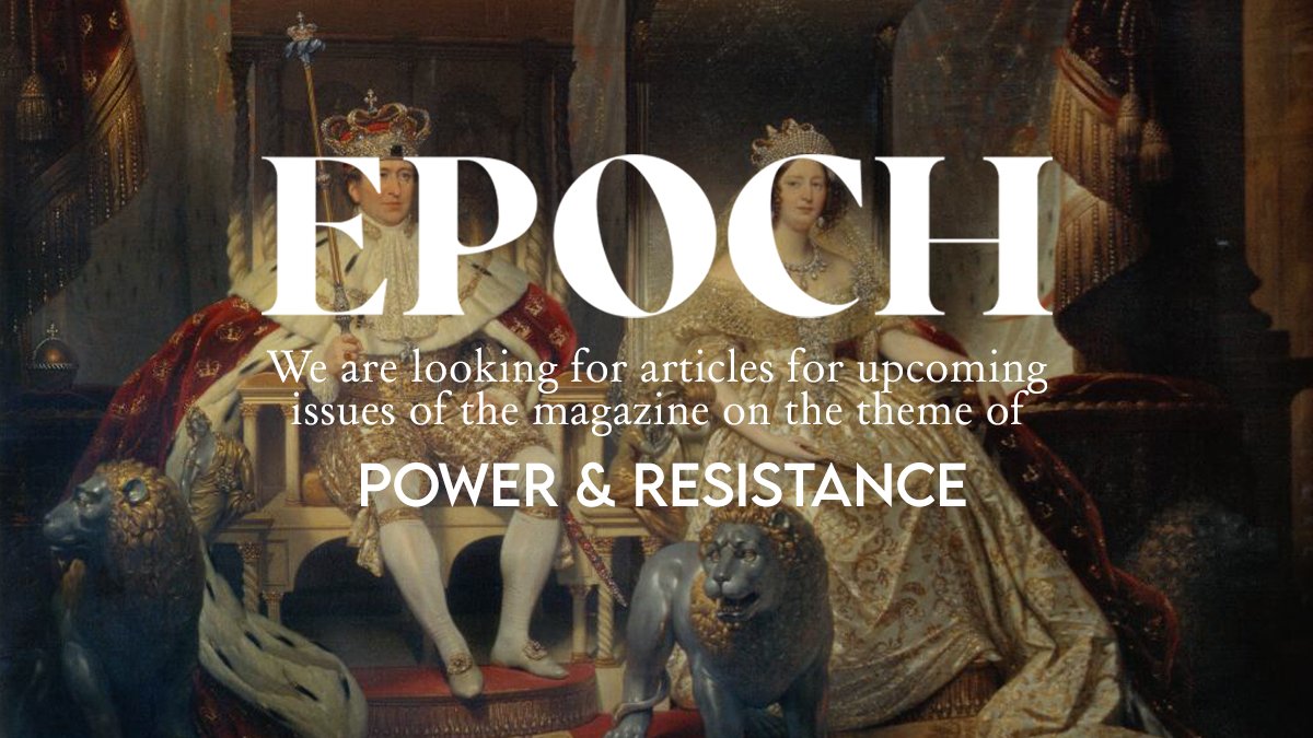 From ancient monarchies to modern democracies, the dynamics of power and resistance have shaped the course of history. Does your research cover this?

Submissions guidance in bio🔗
#history #twitterstorians #cfp #PhD #ECR #academia