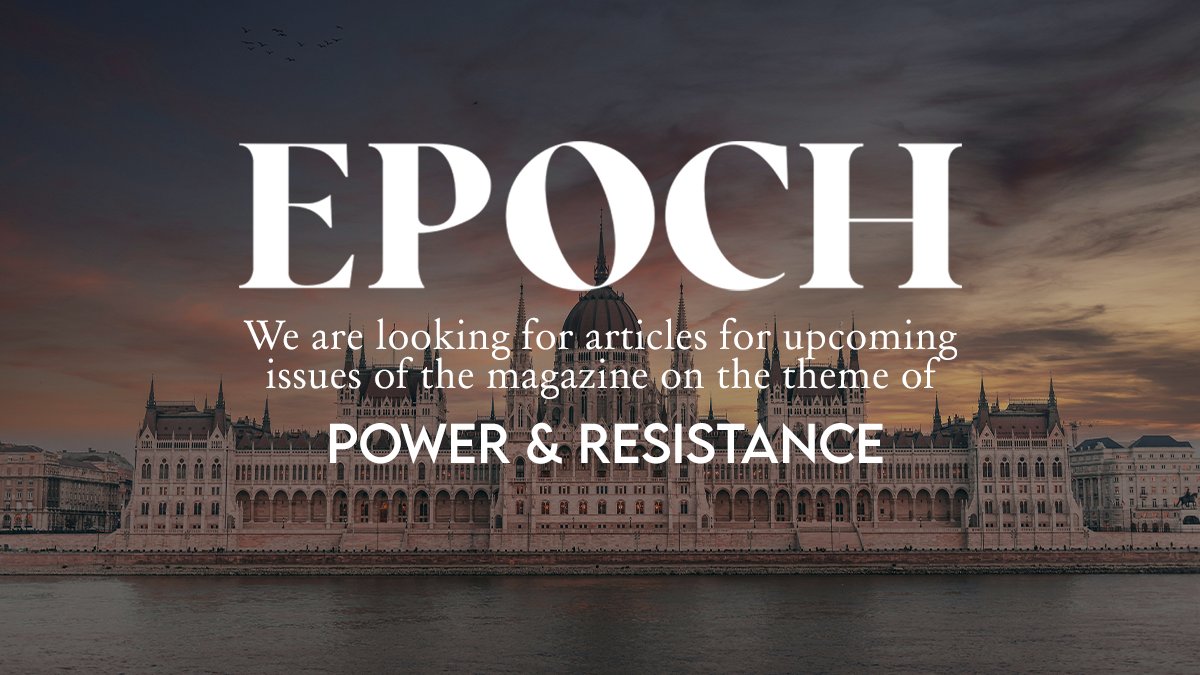 EPOCH magazine invites scholarly submissions exploring the theme of "Power &amp; Resistance" for upcoming issues. We welcome diverse perspectives and rigorous analysis.

Submissions guidance in bio🔗
#history #twitterstorians #cfp #PhD #ECR #academia