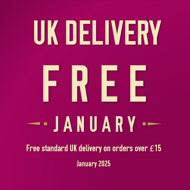 📦 Shipping, Delivery, Postage. Call it what you will. It's all free 🥳

We'll get your chocolate to you for free in the UK this January, for orders over £15.

🤓Offer applies to standard UK delivery only. Normally it's free for orders over £60. Orders over £15 and 180g weight