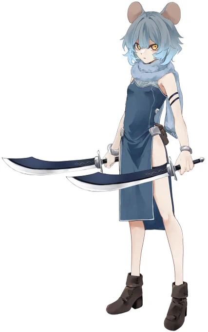一緒にゴブスレ卓してる友人のキャラ立ち絵も描いてたり。それっぽい差分もつくって押し付けてみた 