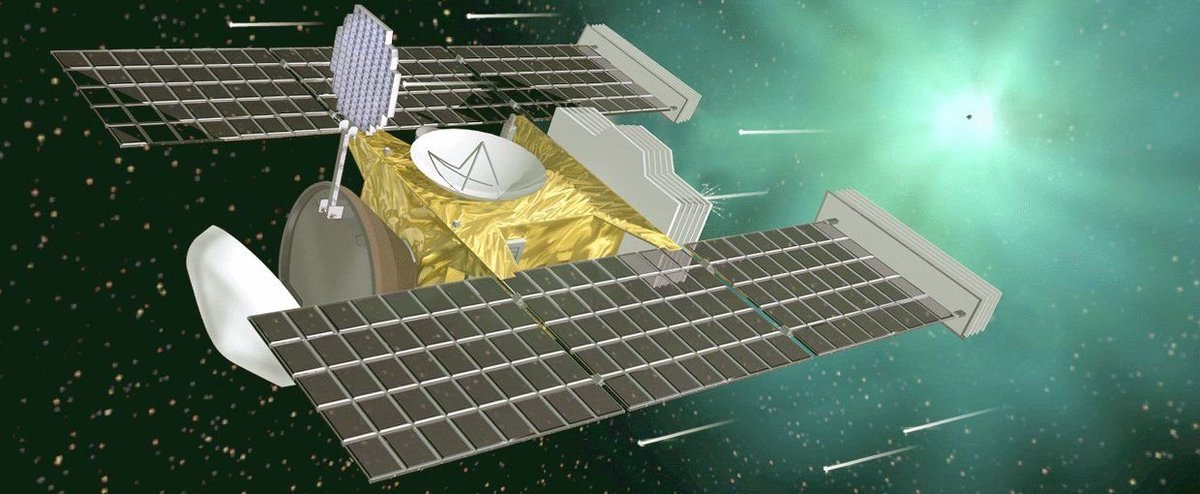 Astro_Cady's tweet image. A pioneering moment in space exploration! #OTD 1/2/2004, @NASA&apos;s #Stardust completed the first ever #SampleReturn from a ☄️comet (#Wild2). It revealed  comets may contain material from the early Sun, changing our understanding of #comet formation. 
@NASAJPL #space