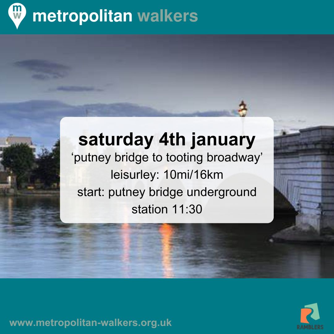 Metropolitan Walkers👣 tweet media