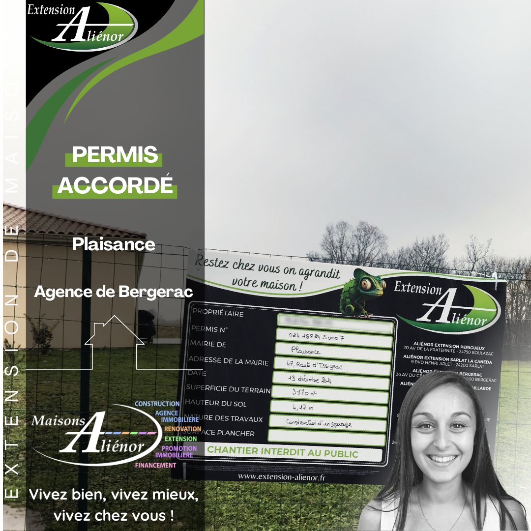 AlienorMaisons's tweet image. Les travaux débutent bientôt à Plaisance pour une extension signée Aliénor Extension ! ✅ Merci à nos clients pour leur confiance 💙.
Vous avez un projet ? Contactez-nous ! 📞 05 33 09 12 33 🌐 maisons-alienor.fr
#extension #agrandissement #maison #Plaisance #Dordogne