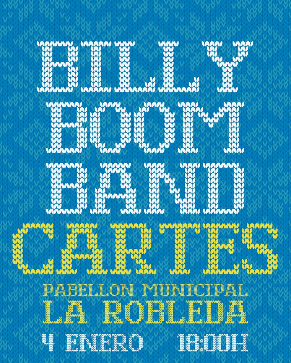 Nos vemos el 4 de enero a las 18.00h en CARTES 🩵